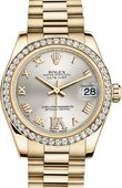 Rolex Datejust Ladies 178288-0056 31mm Yellow Gold