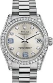 Rolex Datejust Ladies 178159-0054 31 mm White Gold