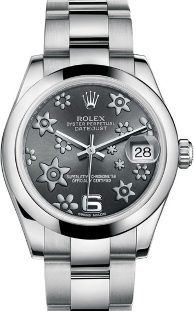 Rolex 178240-0040 Datejust Ladies 31 mm White Gold