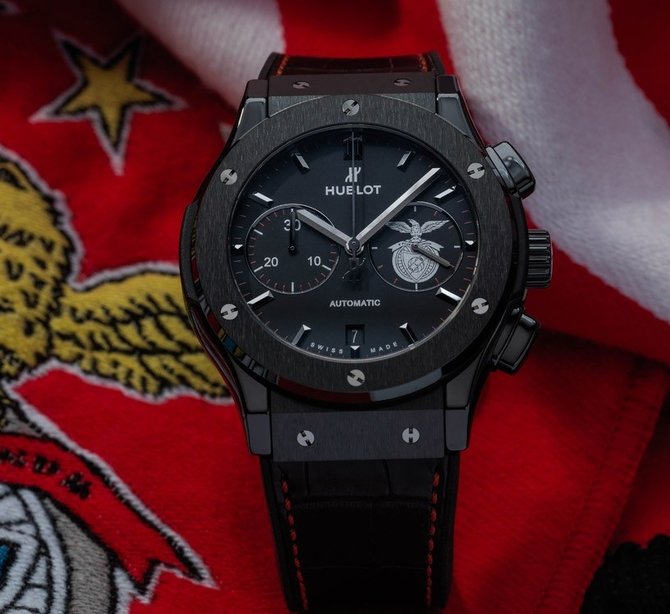 Hublot 521.CM.1137.LR.BSL17 Classic Fusion Chronograph Sport Lisboa e Benfica - фото 3