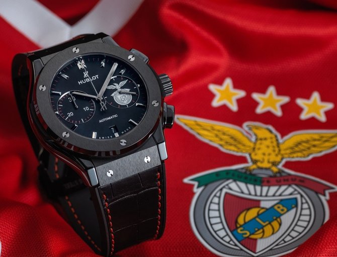 Hublot 521.CM.1137.LR.BSL17 Classic Fusion Chronograph Sport Lisboa e Benfica - фото 5
