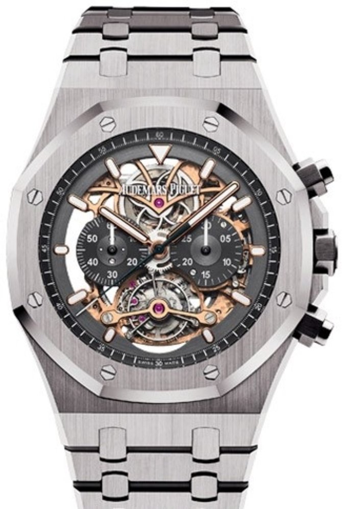 Audemars Piguet 26347TI.OO.1205TI.01 Royal Oak Tourbillon Chronograph Skeleton