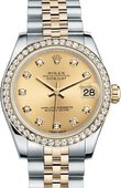 Rolex Часы Rolex Datejust Ladies 178383-0001 31 mm Steel and Yellow Gold