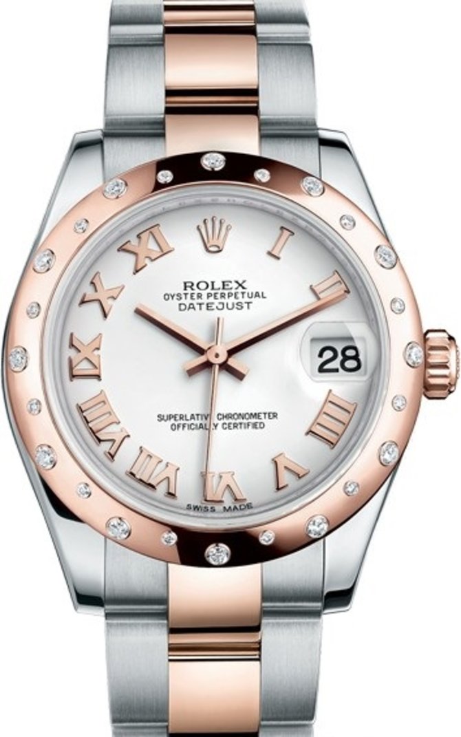 Rolex 178341-0015 Datejust Ladies 31 mm Steel and Everose Gold