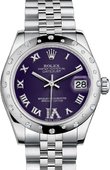 Rolex Часы Rolex Datejust Ladies 178344-0002 31 mm Steel and White Gold