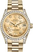 Rolex Часы Rolex Datejust Ladies 178158-0057 Yellow Gold