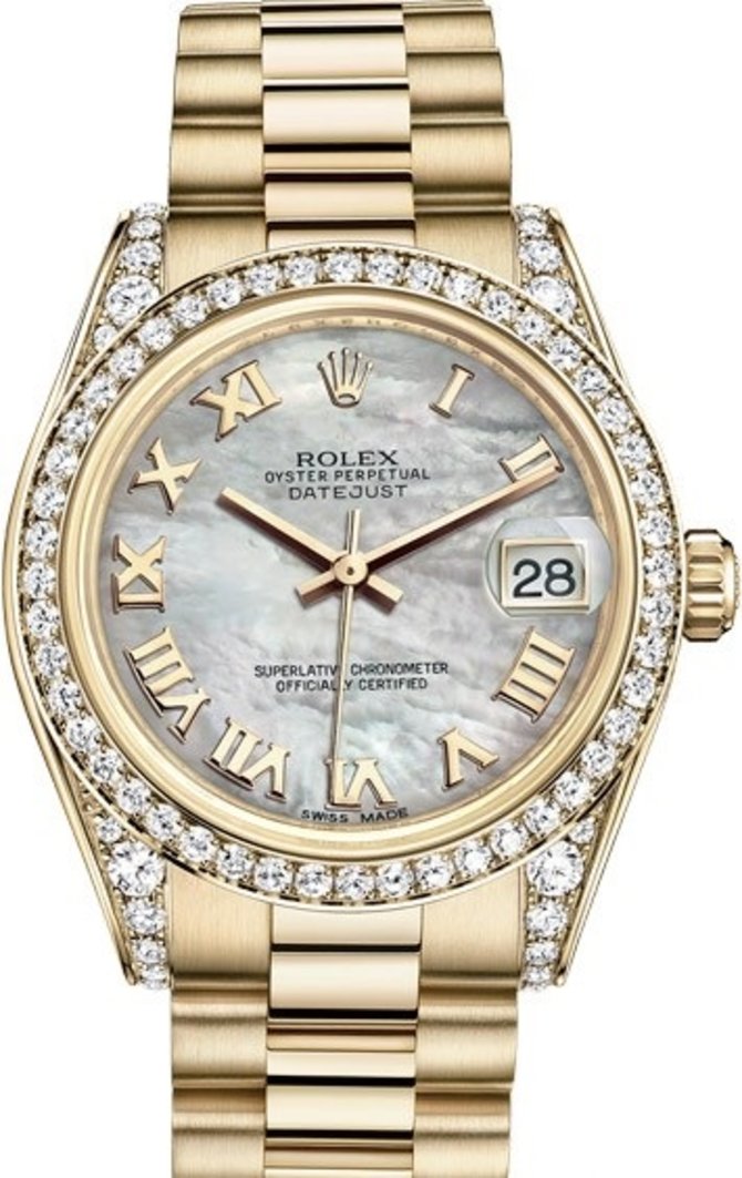 Rolex 178158-0059 Datejust Ladies Yellow Gold