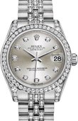 Rolex Часы Rolex Datejust Ladies 178159-0007 31 mm White Gold