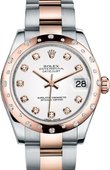 Rolex Часы Rolex Datejust Ladies 178341-0037 31 mm Steel and Everose Gold