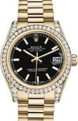 Rolex Часы Rolex Datejust Ladies 178158-0067 31 mm Yellow Gold