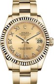 Rolex Часы Rolex Datejust Ladies 178278-0115 Datejust 31 mm Yellow Gold
