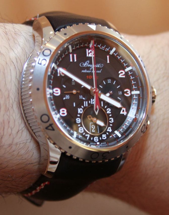 Breguet 3880ST/H2/3XV Type XX/Type XXI Transatlantique GMT Flyback Chronograph - фото 6