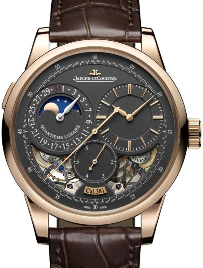 Jaeger LeCoultre 604244J Duometre Quanti?me Lunaire Magnetite Grey - фото 1