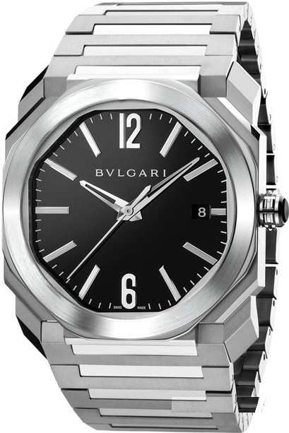 102104 BGO38BSSD Bvlgari Gerald Genta Solotempo Octo