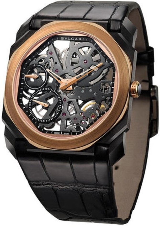 Bvlgari 102469 Octo Gerald Genta Finissimo Skeleton
