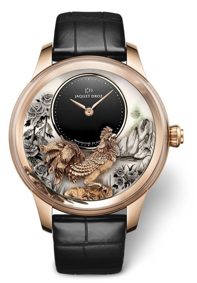Jaquet Droz J005023282 Elegance Paris Petite Heure Minute Rooster - фото 1