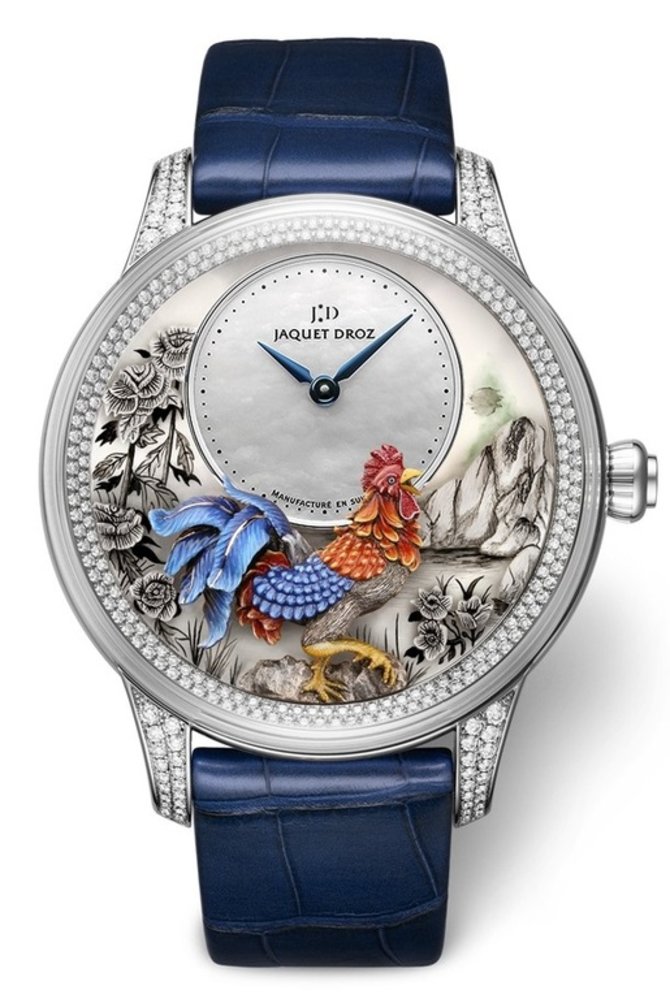 Jaquet Droz J005024282 Elegance Paris Petite Heure Minute Rooster - фото 1