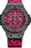 Hublot Часы Hublot Big Bang 41mm Ladies 343.CS.6590.NR.AKS16 Sugar Skull Hot Pink