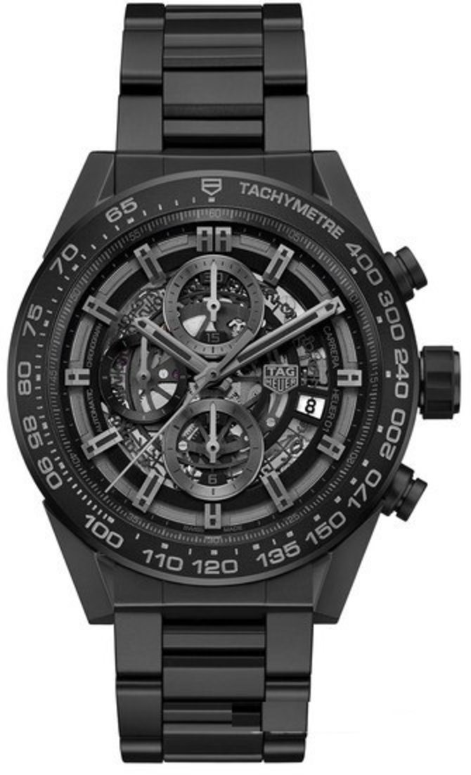 Tag Heuer CAR2A91.BH0742 Carrera Calibre Heuer 01 Automatic Chronograph 45 mm