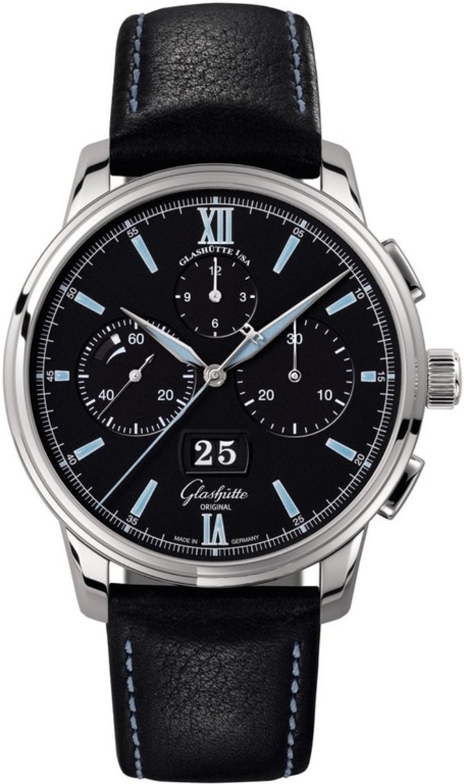 Glashutte Original 1-37-01-03-02-35 Senator Quintessentials Chronograph Panorama Date