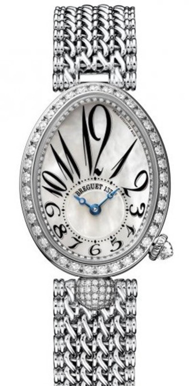 Breguet 8928BB/5W/J20 DD00 Reine De Naples White Gold