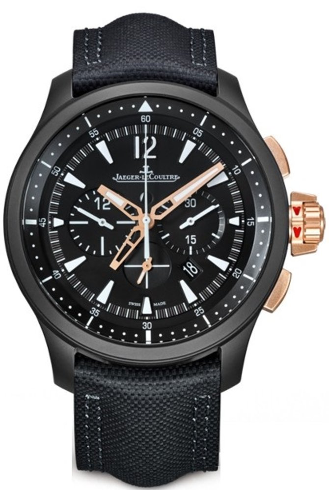 Jaeger LeCoultre 205L570 Master Compressor Sport and Complication Chronograph Ceramic