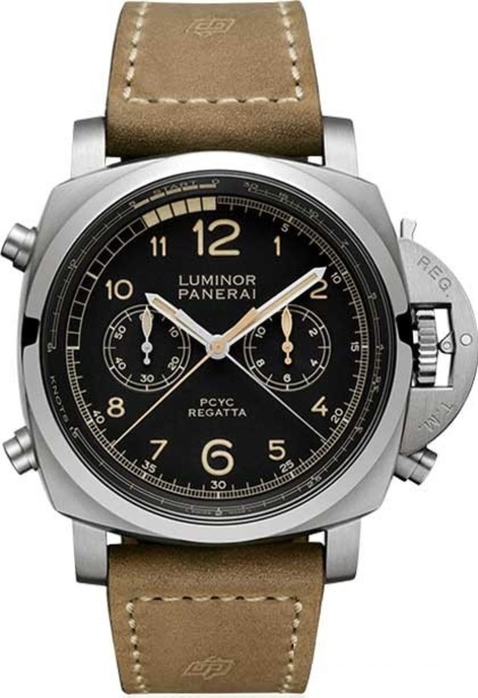 Officine Panerai PAM 00652 Luminor 1950 PCYC Regatta 3 Days Chrono Flyback Automatic Titanio 47 mm
