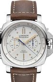 Officine Panerai Luminor PAM 00654 1950 PCYC 3 Days Chrono Flyback Automatic Acciaio 44 mm