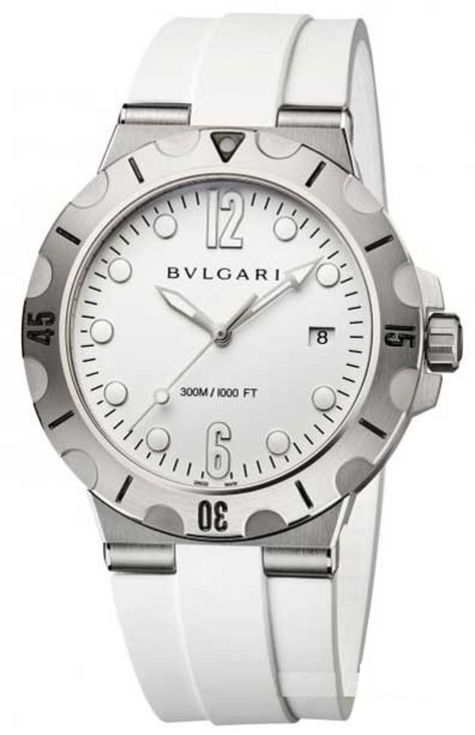 Bvlgari Diagono Scuba White Diagono BVL191