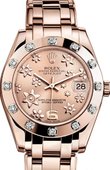 Rolex Datejust 81315-0020 Pearlmaster Everose Gold 34