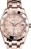 Rolex Datejust 81315-0008 Pearlmaster Everose Gold 34