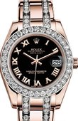 Rolex Datejust 81285-0045 Pearlmaster Everose Gold 34