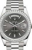Rolex Day-Date 228349rbr-0008 40 mm White Gold