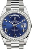 Rolex Day-Date 228349rbr-0005 40 mm White Gold