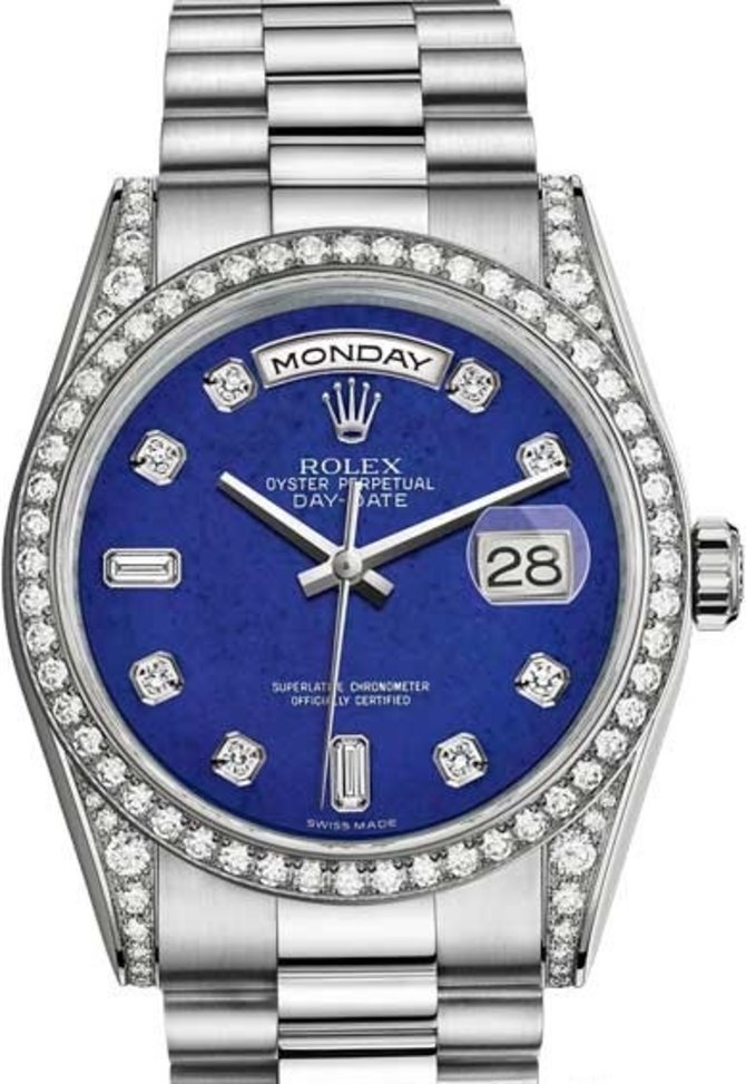 Rolex 118389-0083 Day-Date White Gold