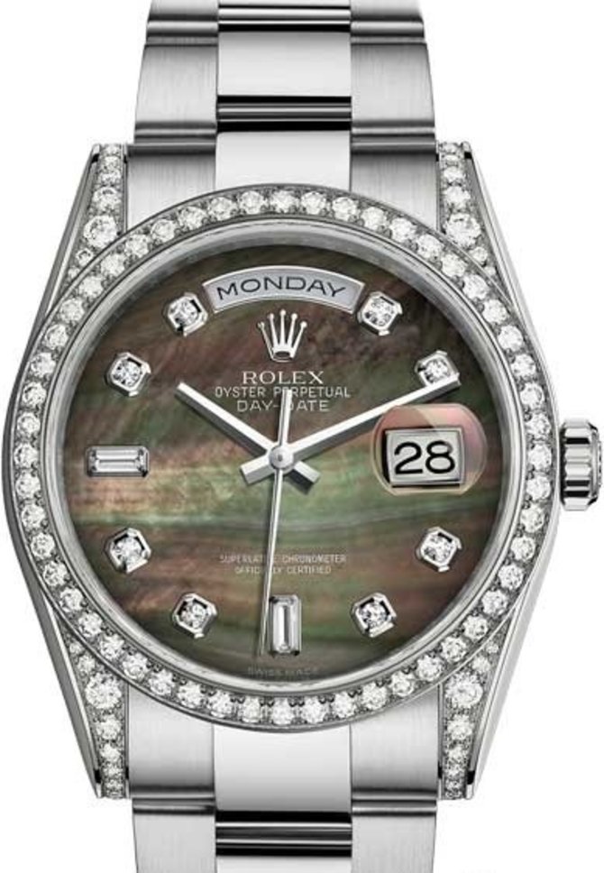 Rolex 118389-0057 Day-Date White Gold