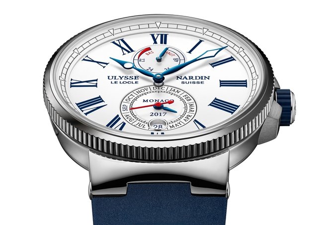 Ulysse Nardin 1133-210LE-3/40-MON Marine Manufacture Annual Calendar Monaco 2017 - фото 4