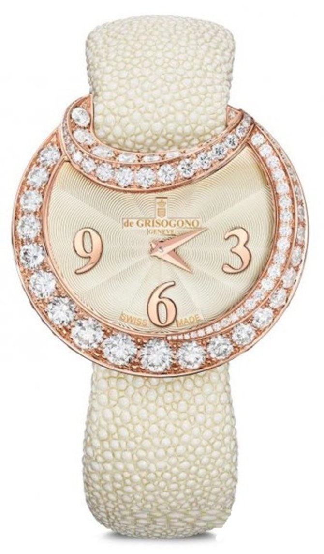 deGrisogono Luna S01 Grappoli Pink Gold
