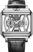 deGrisogono Instrumentino De Grisogono New Retro Tourbillon Skeleton 02 White Gold
