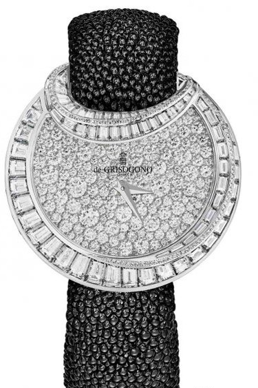 Luna S24D deGrisogono Black & White Grappoli