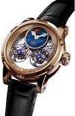 Louis Moinet Часы Louis Moinet Extraordinary Pieces LM-52.50.20 Sideralis Evo Double Tourbillon