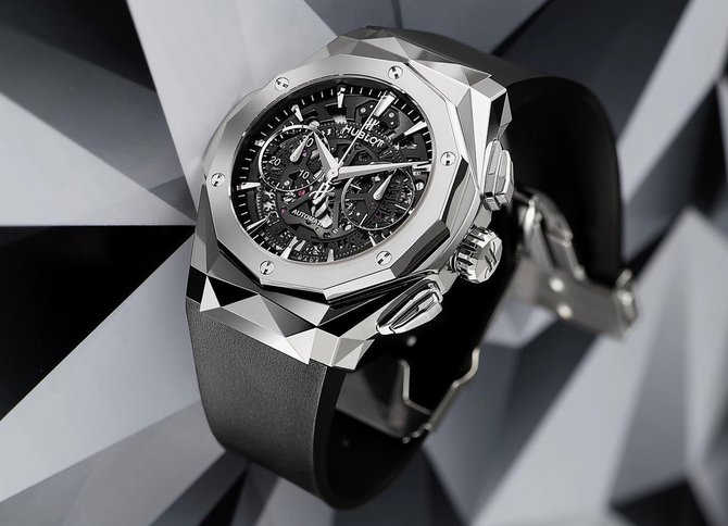 Hublot 525.NX.0170.RX.ORL18 Classic Fusion Aerofusion Chronograph Orlinski Titanium - фото 5