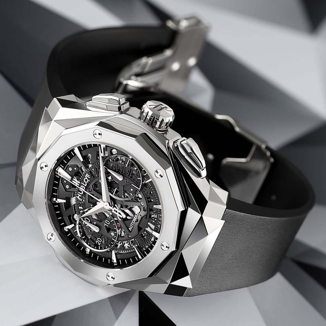 Hublot 525.NX.0170.RX.ORL18 Classic Fusion Aerofusion Chronograph Orlinski Titanium - фото 7