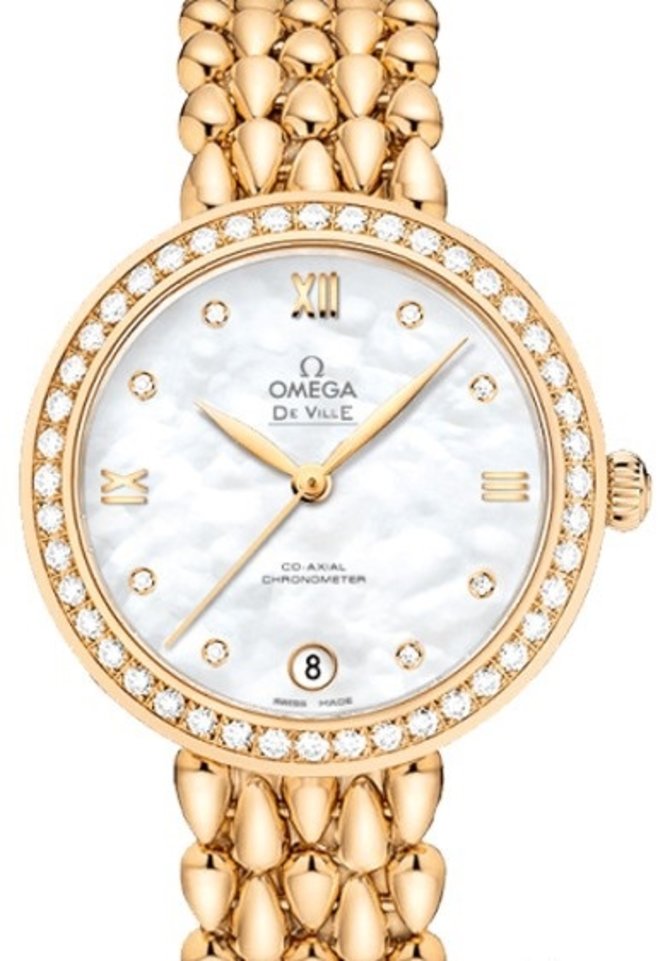 Omega 424.55.33.20.55.009 De Ville Ladies Prestige Co-Axial 32.7 mm