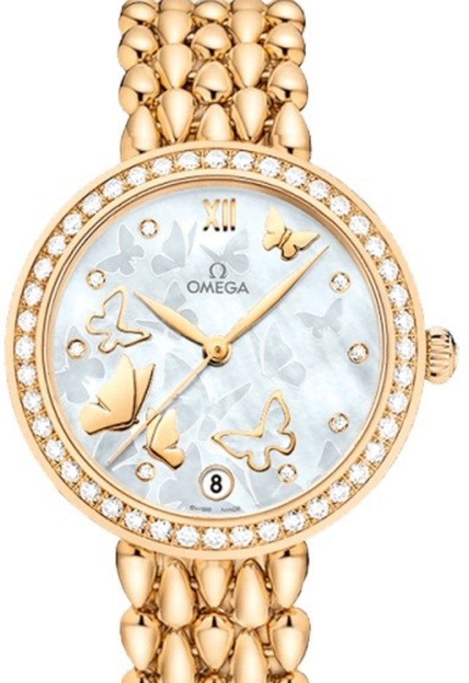 Omega 424.55.33.20.55.008 De Ville Ladies De Ville Prestige Co-Axial 32.7 mm