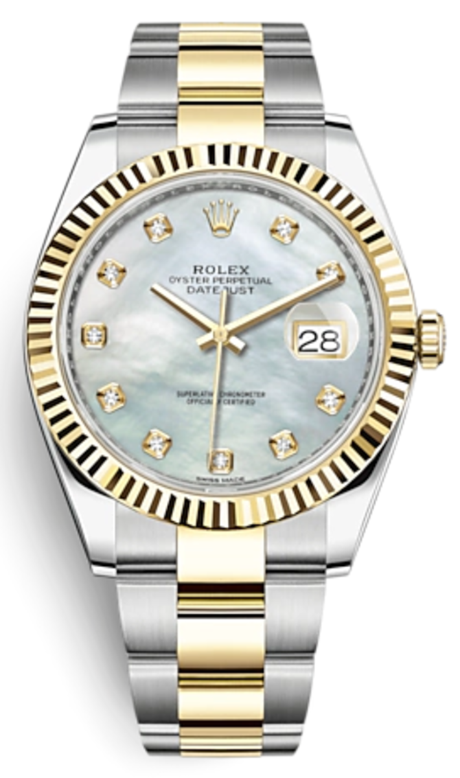 Rolex 126333 Diamonds Datejust Rolesor