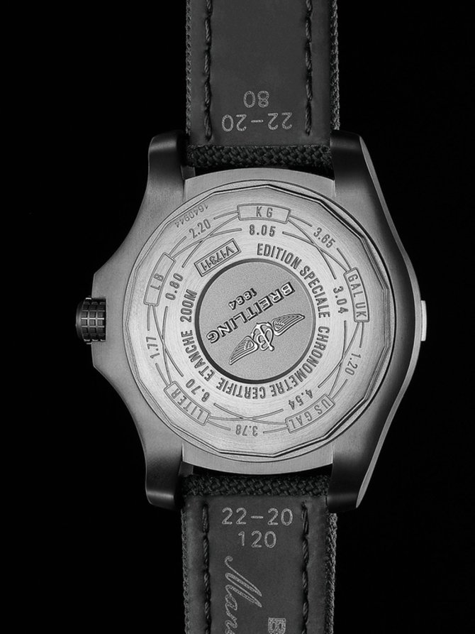 Breitling V1731110/BD74/109W/M20BASA.1 Avenger Blackbird 44 - фото 3