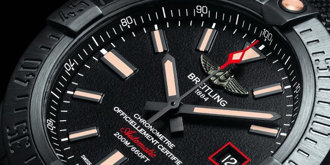 Breitling V1731110/BD74/109W/M20BASA.1 Avenger Blackbird 44 - фото 4