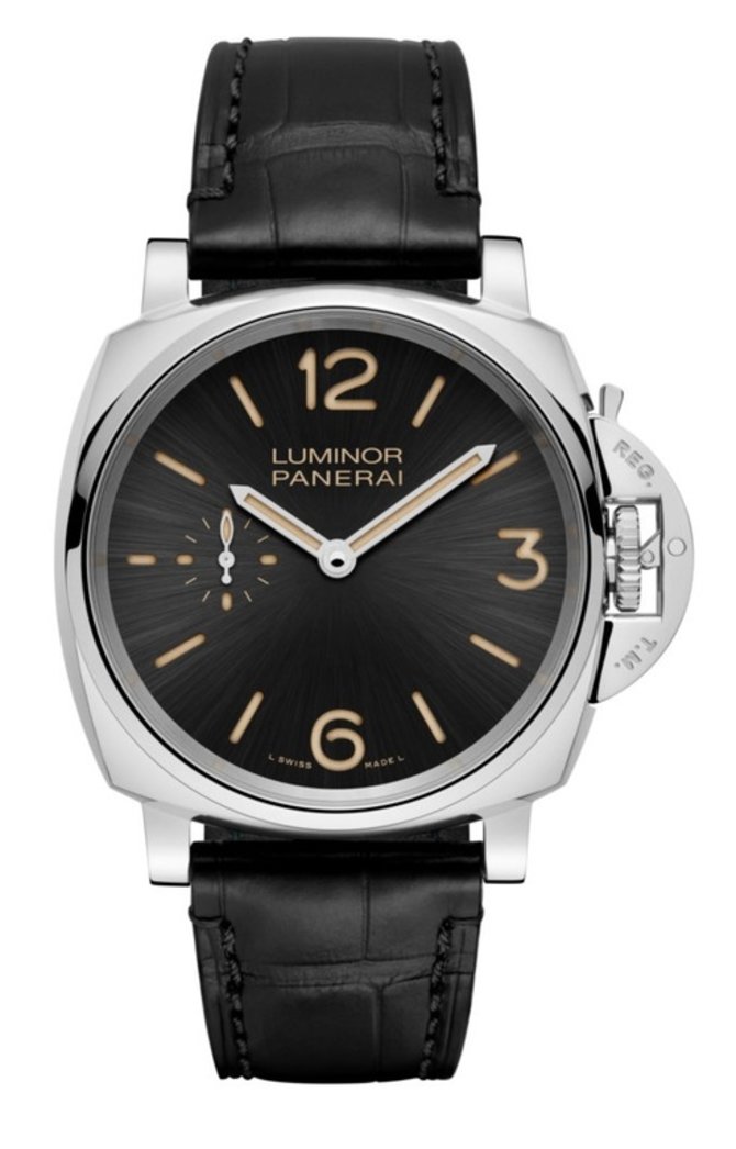 Officine Panerai PAM00676 Luminor Due 3 Days Acciaio - 42 mm