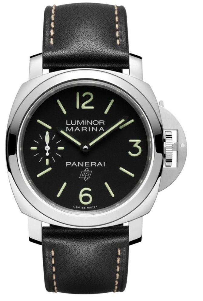 Officine Panerai PAM00776 Luminor Logo Marina 3 Days Acciaio - 44 mm